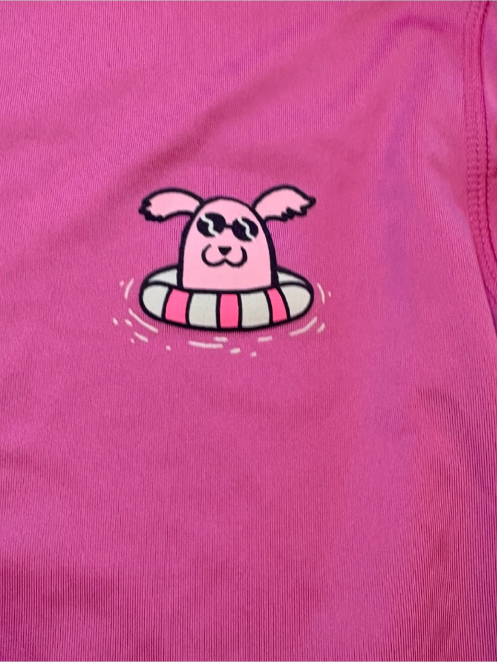 Girls Swim Bundle 3pc Tie Dye NWT One Piece + Rash Guard Size 8 10 Summer Pool - Picture 8 of 9